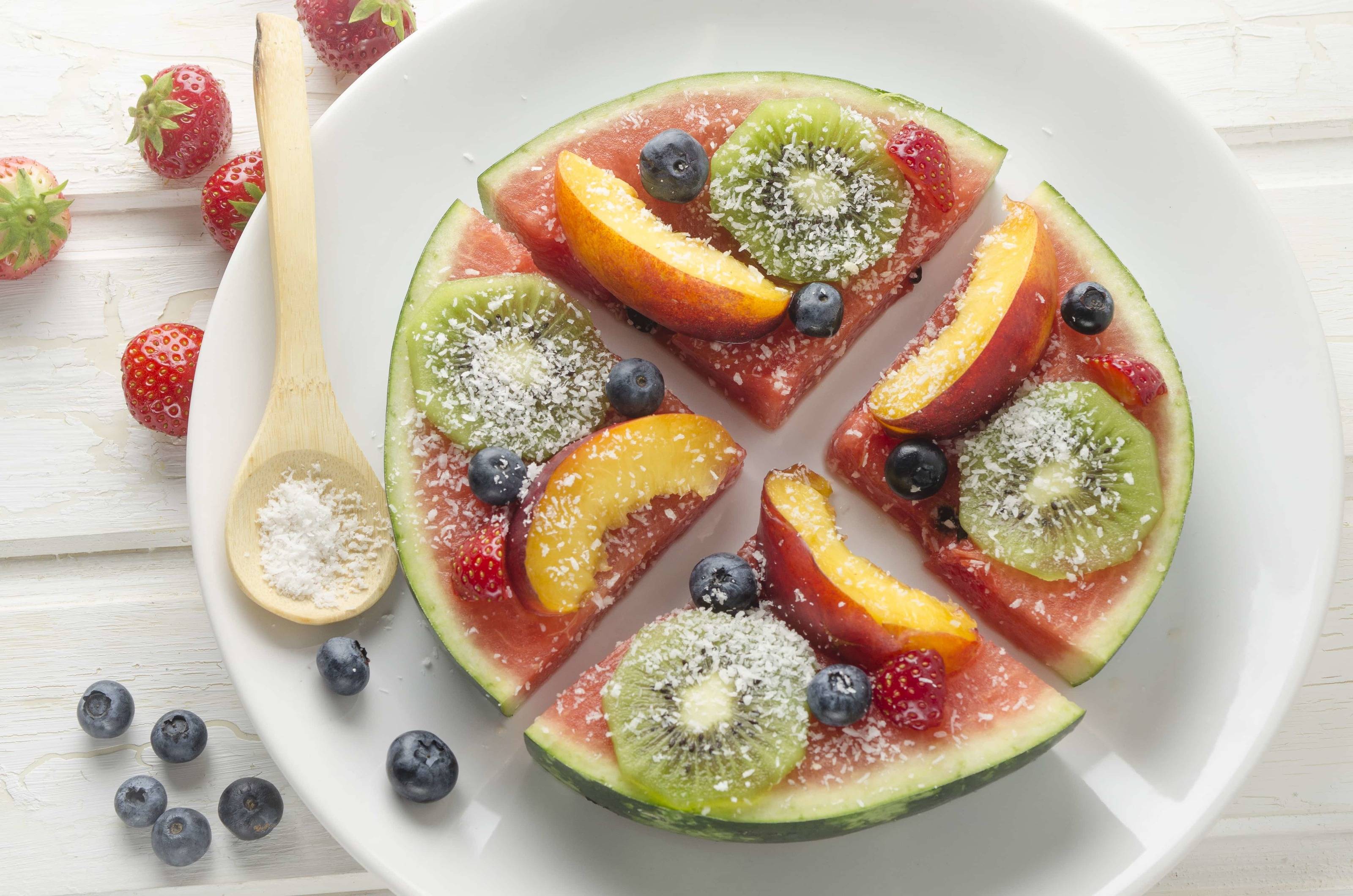 Wassermelonen-Pizza Rezept