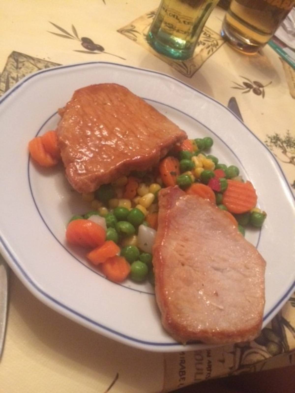 Minutensteaks mit Gemüse Rezept - ichkoche.de