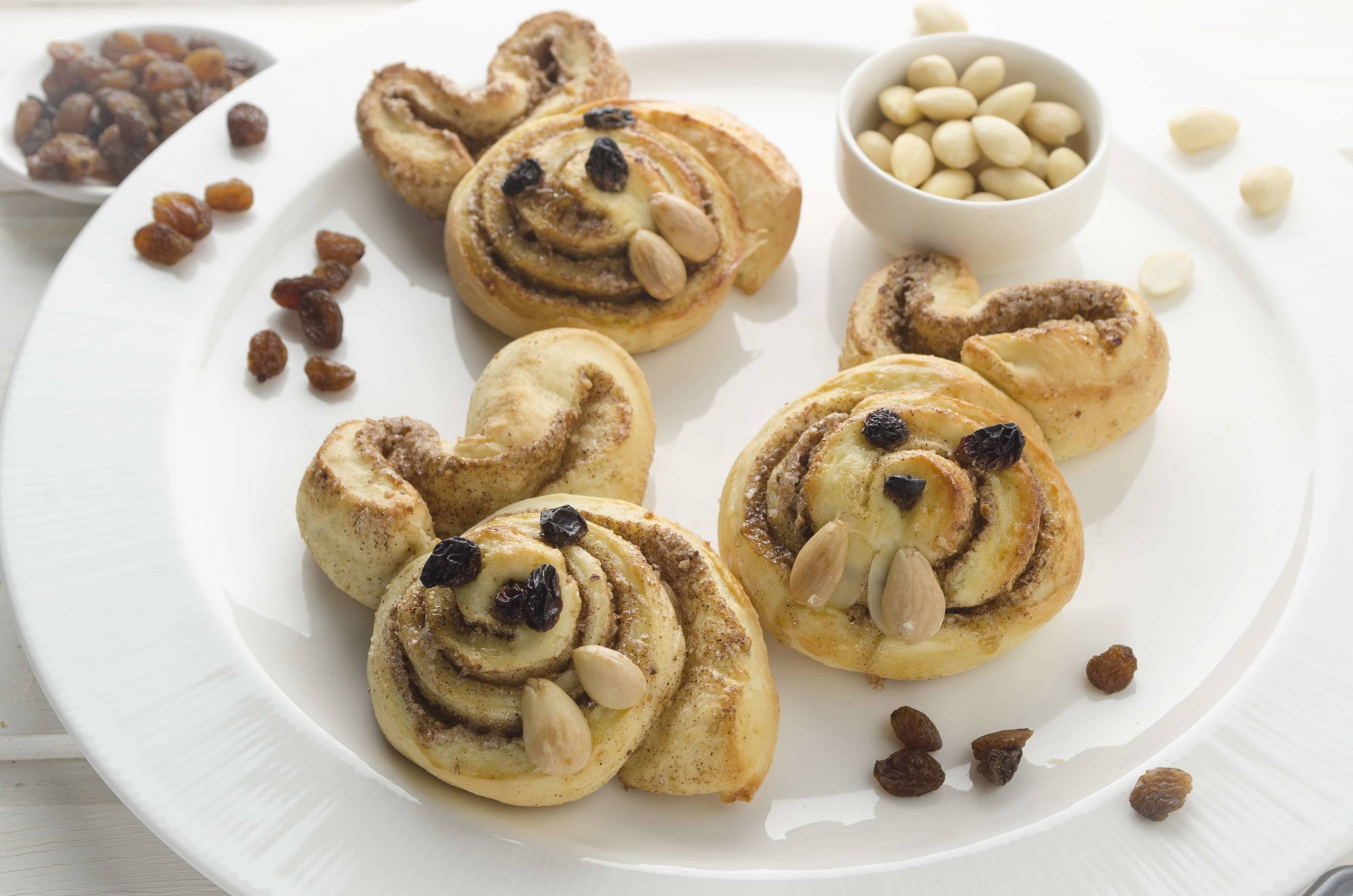 Zimtschnecken-Häschen Rezept