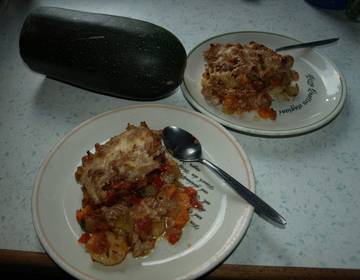 Zucchiniauflauf Zucchiniauflauf