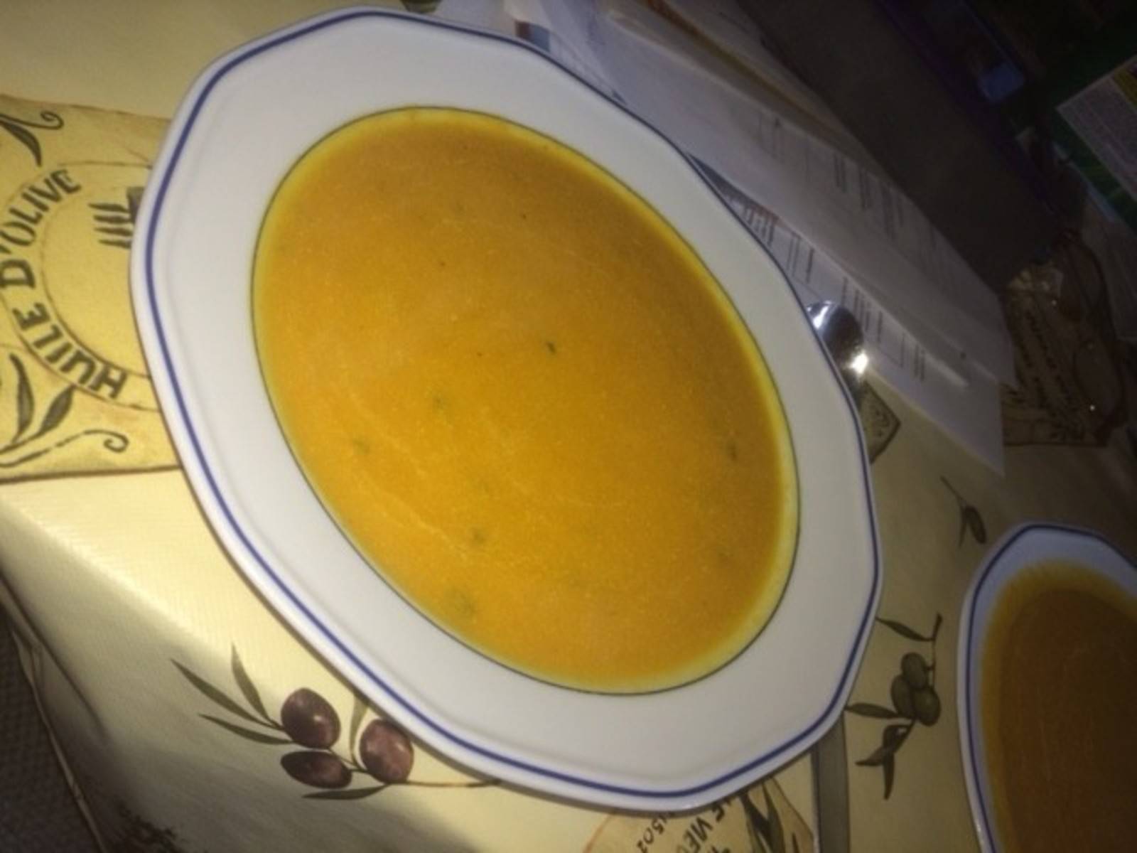 Karottencremesuppe