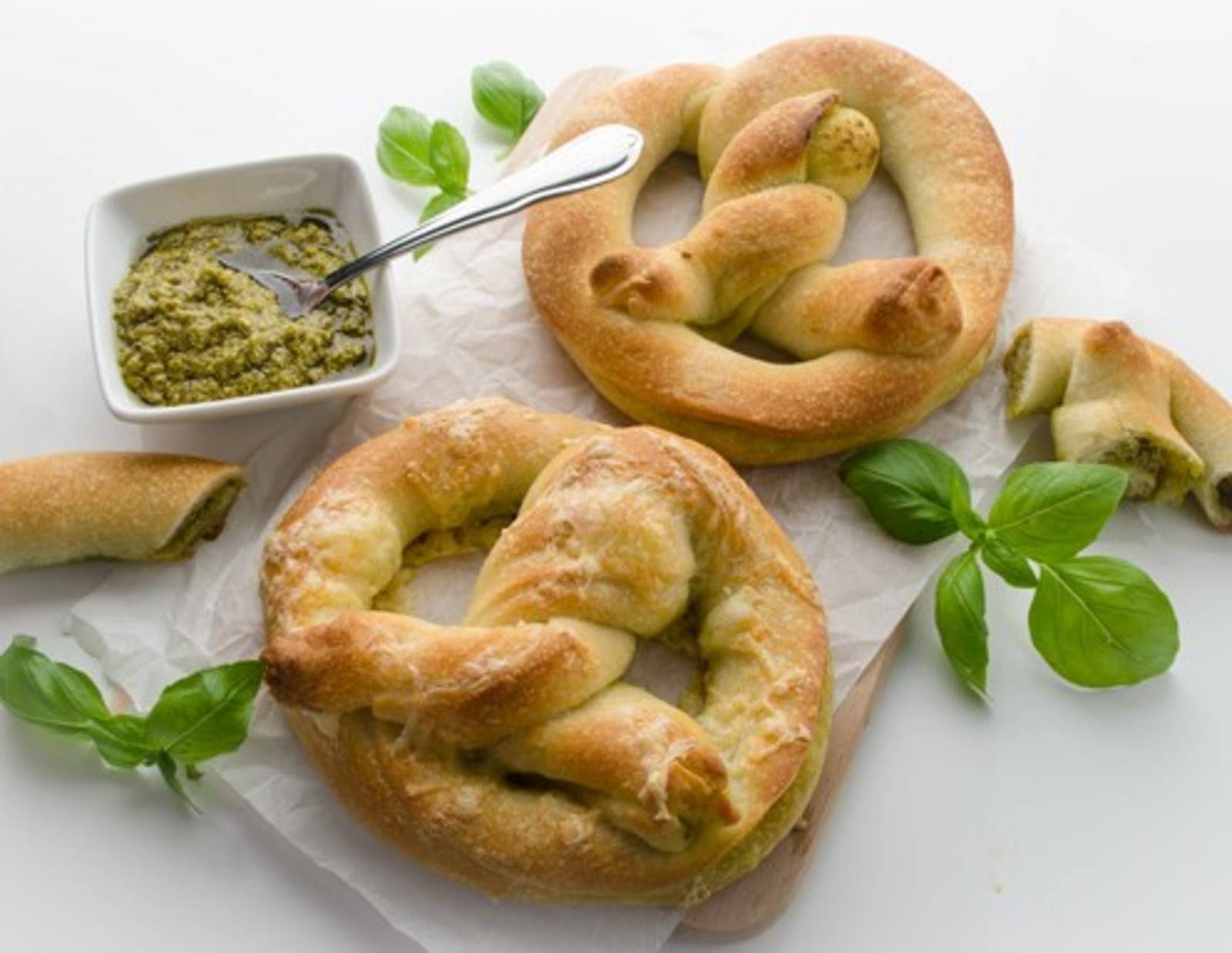 Pestobrezel Rezept