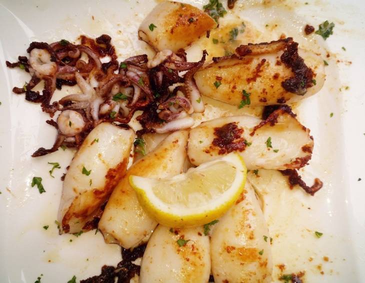 Calamari gegrillt