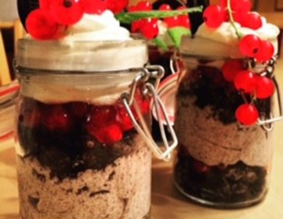 Oreos im Glas Oreos im Glas