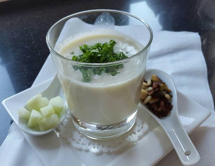 Gurken-Zucchini Gazpacho Gurken-Zucchini Gazpacho