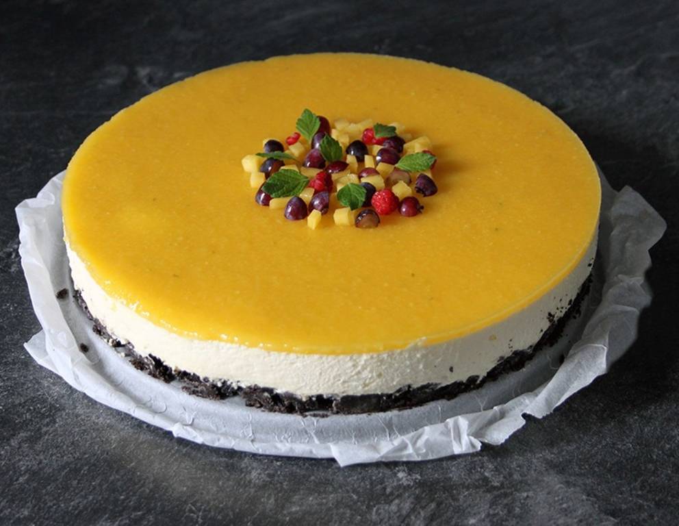 Oreo-Mango-Torte Oreo-Mango-Torte