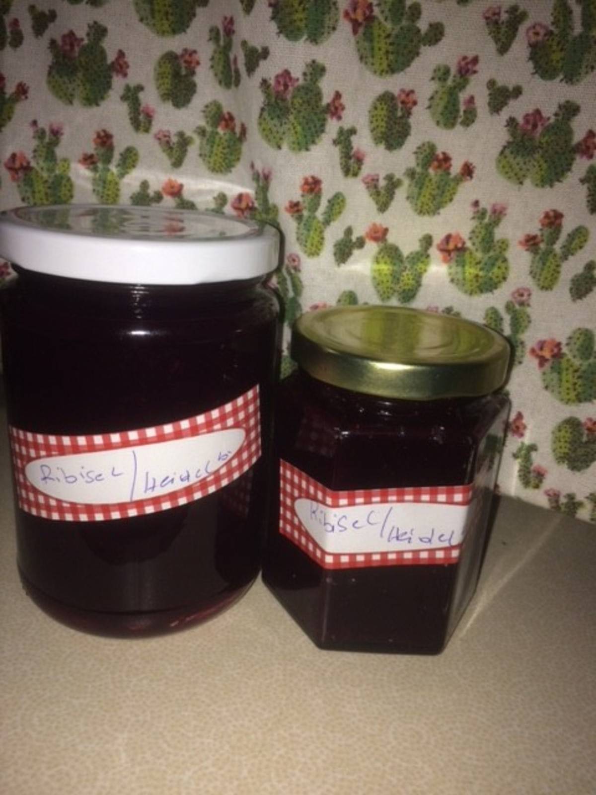 Ribisel-Heidelbeer-Marmelade