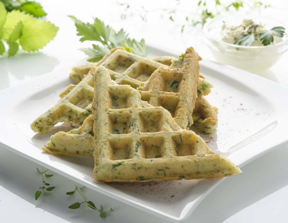 Kräuterwaffeln Kräuterwaffeln