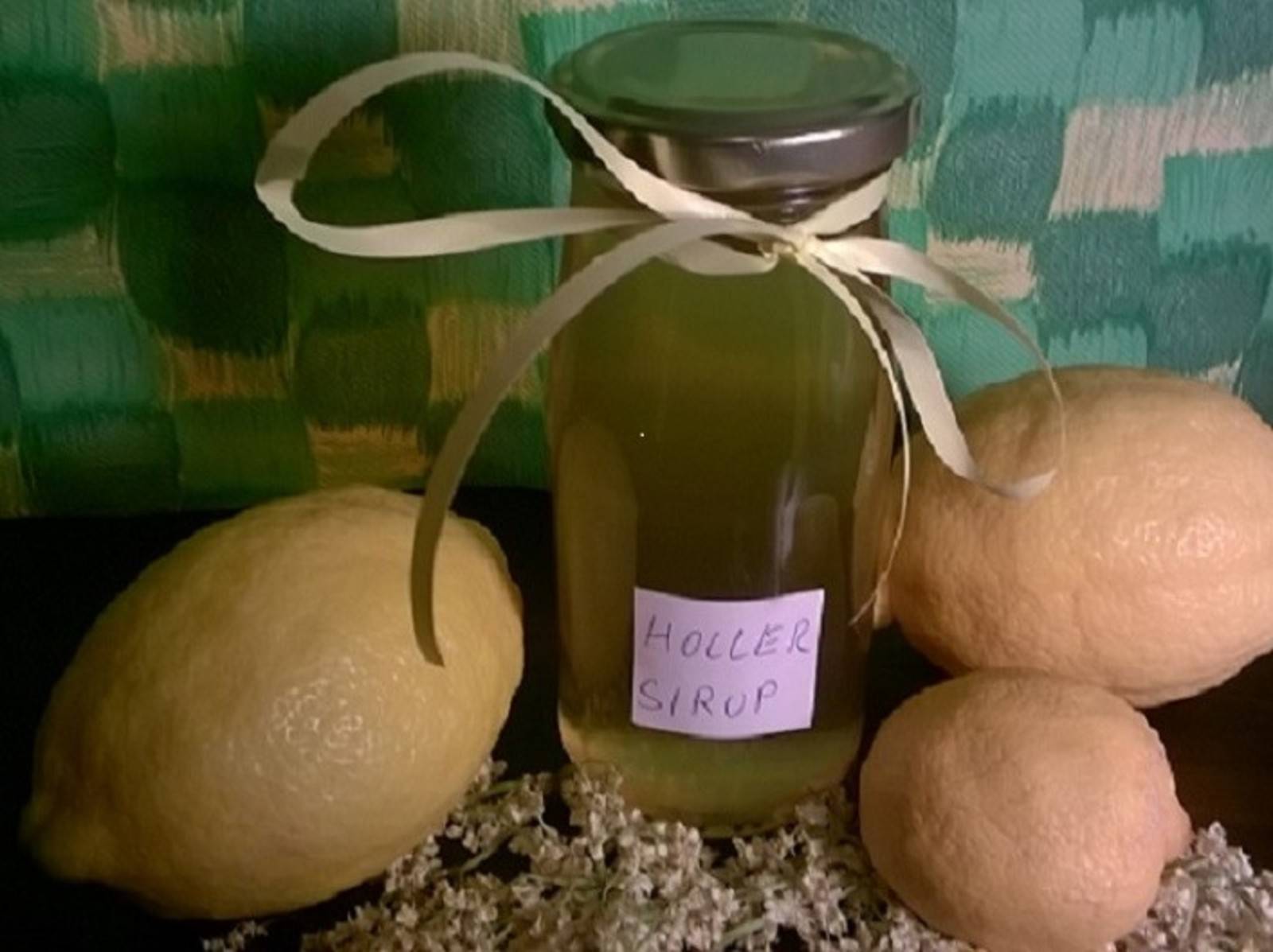 Holunder-Minz-Sirup Rezept - ichkoche.ch Holunder-Minz-Sirup Rezept - ichkoche.ch