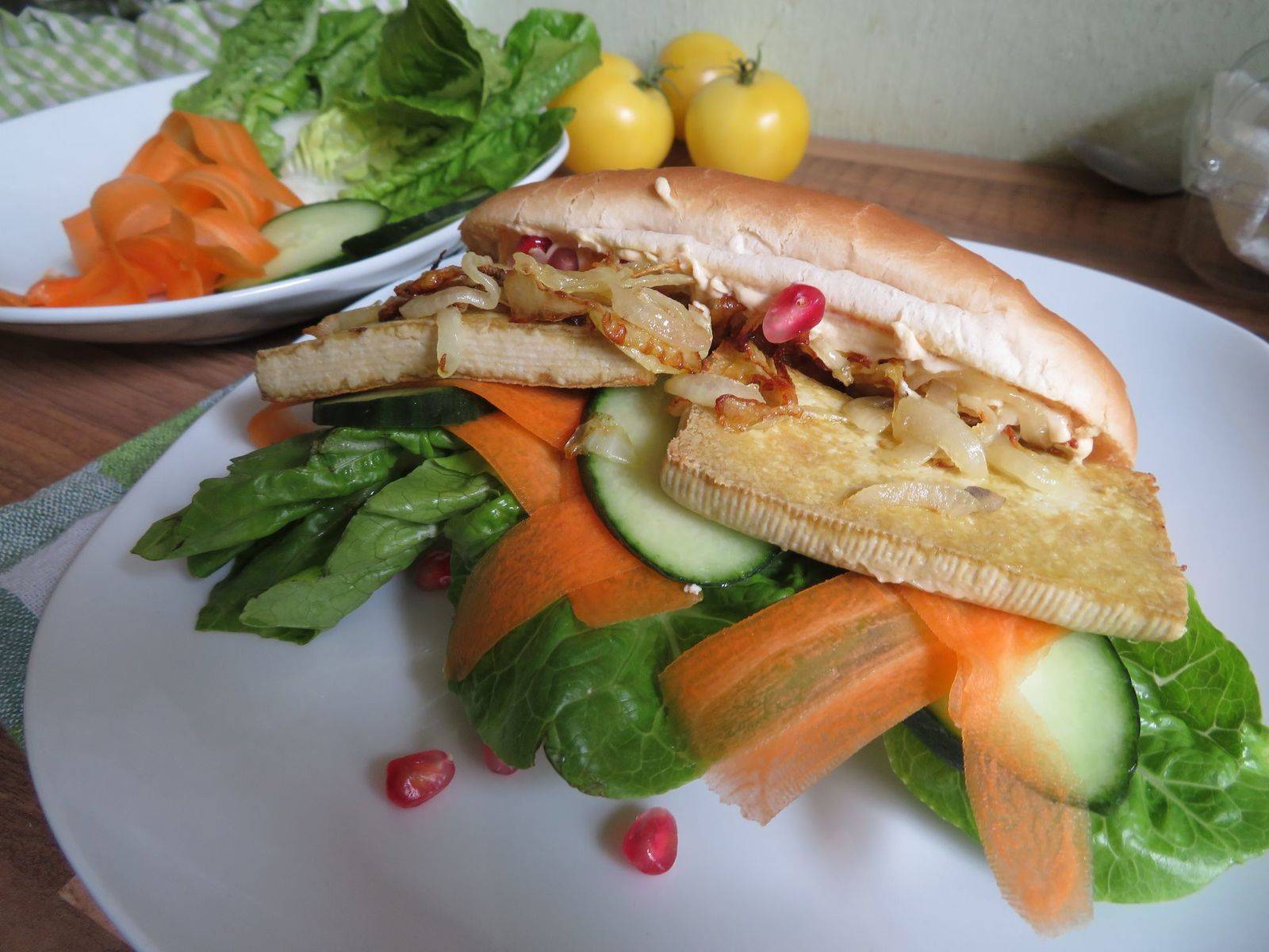 Veganes Tofu Hot Dog Rezept ichkoche.at