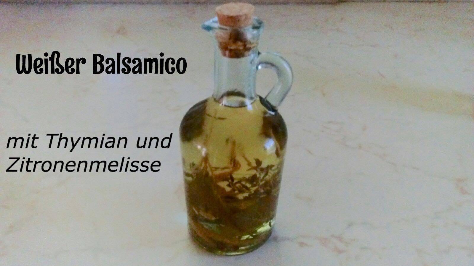 Aromatisierte Essige und Öle