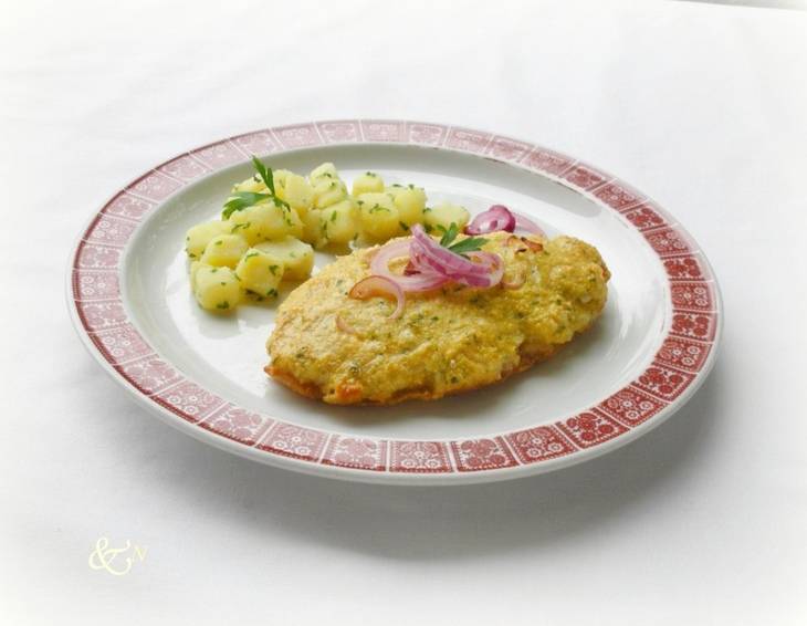 Überbackene Schollenfilets Überbackene Schollenfilets