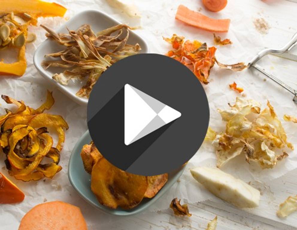 Gemüsechips aus dem Backrohr Gemüsechips aus dem Backrohr