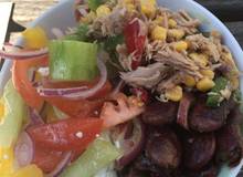 Gemischter Salat mit Thunfisch Gemischter Salat mit Thunfisch