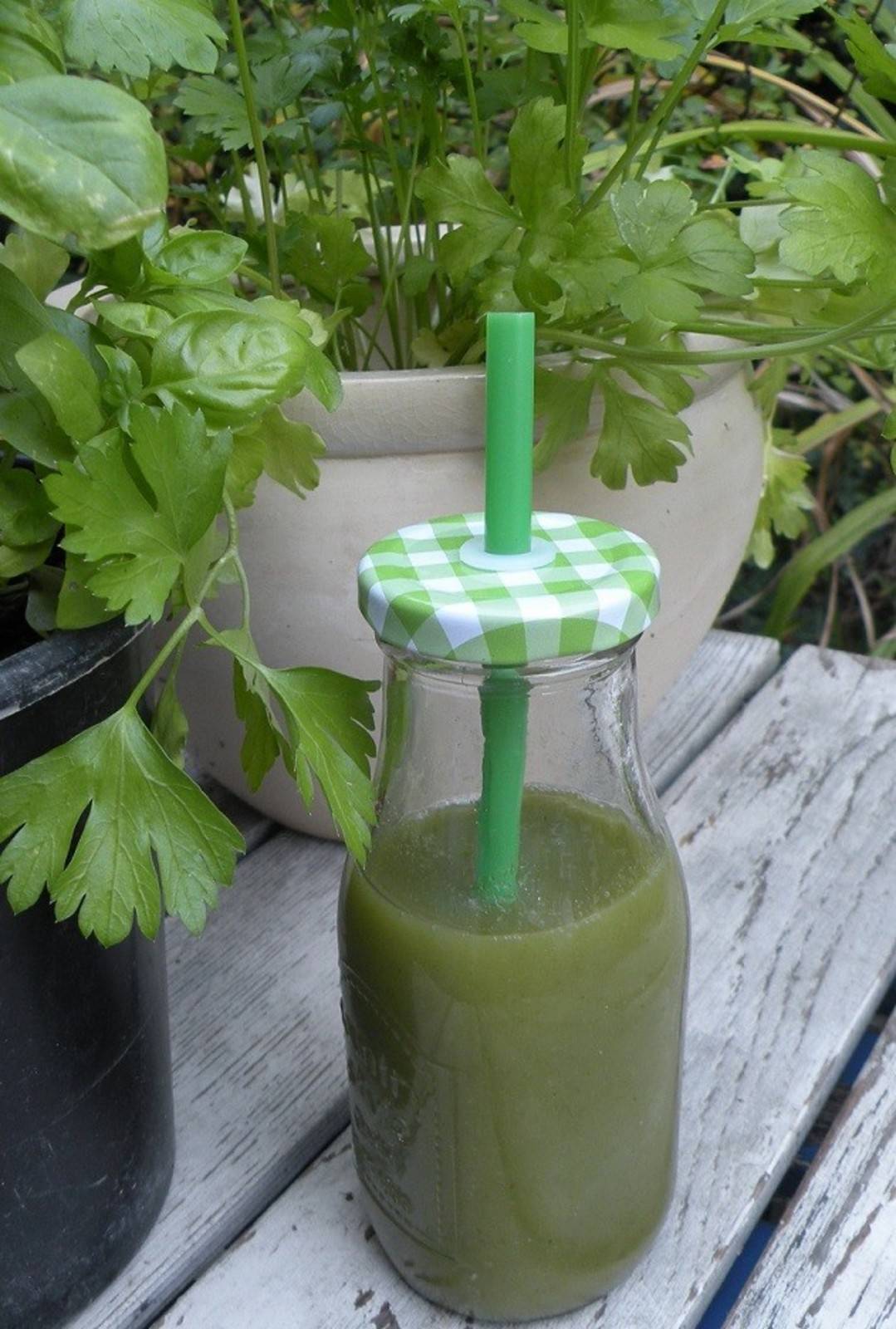 Basilikumsmoothie