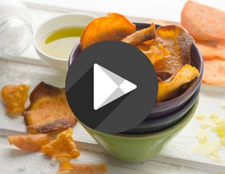 Video - Süßkartoffelchips