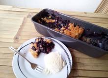 Amaretto-Heidelbeer Crumble Amaretto-Heidelbeer Crumble