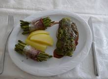 Rindersteak mit Kräuterkruste Rindersteak mit Kräuterkruste