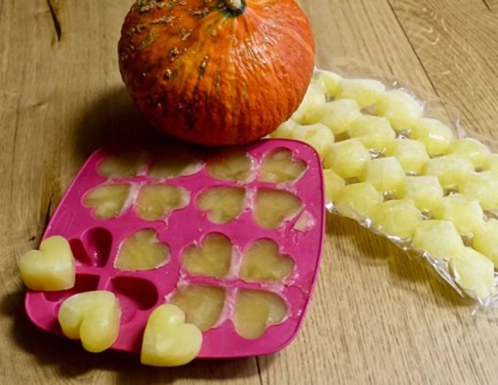 Kürbismuswürfel Kürbismuswürfel