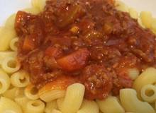 Bolognese Soße mit Karotten und Zucchini Bolognese Soße mit Karotten und Zucchini