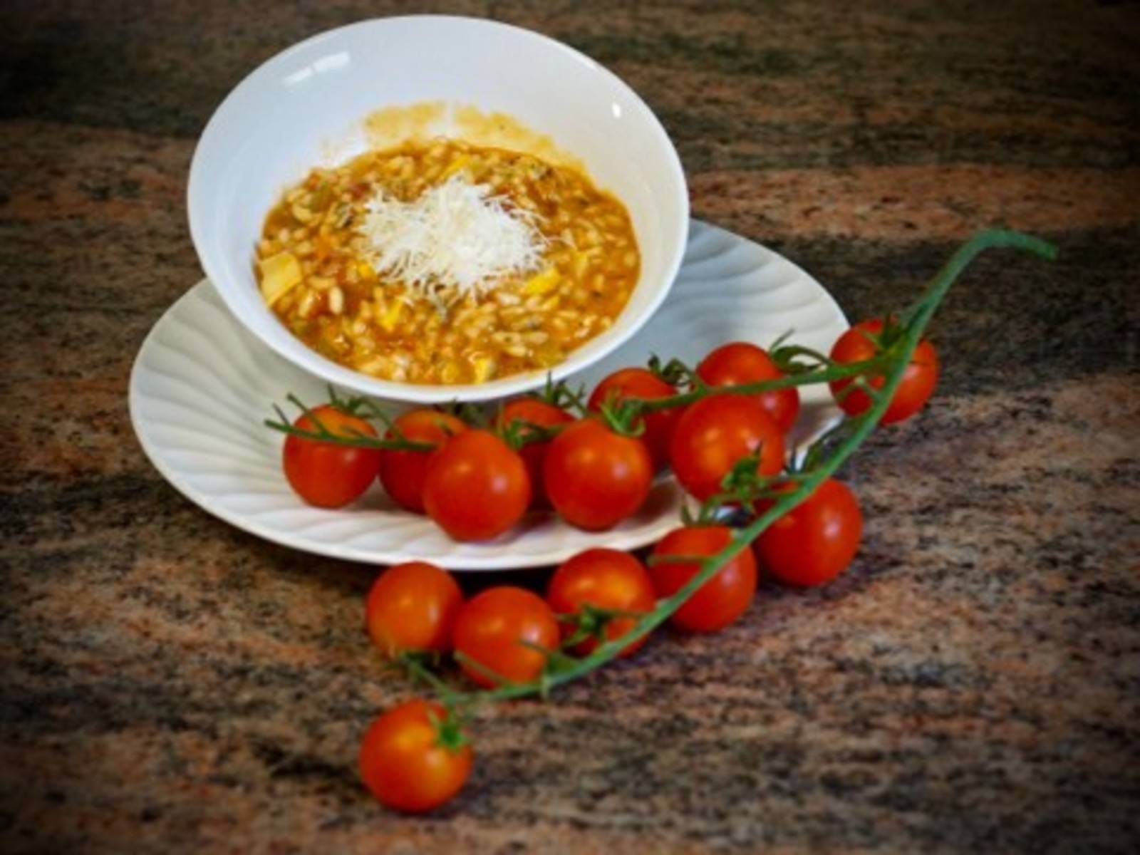 Tomatenrisotto Rezept - ichkoche.de Tomatenrisotto Rezept - ichkoche.de