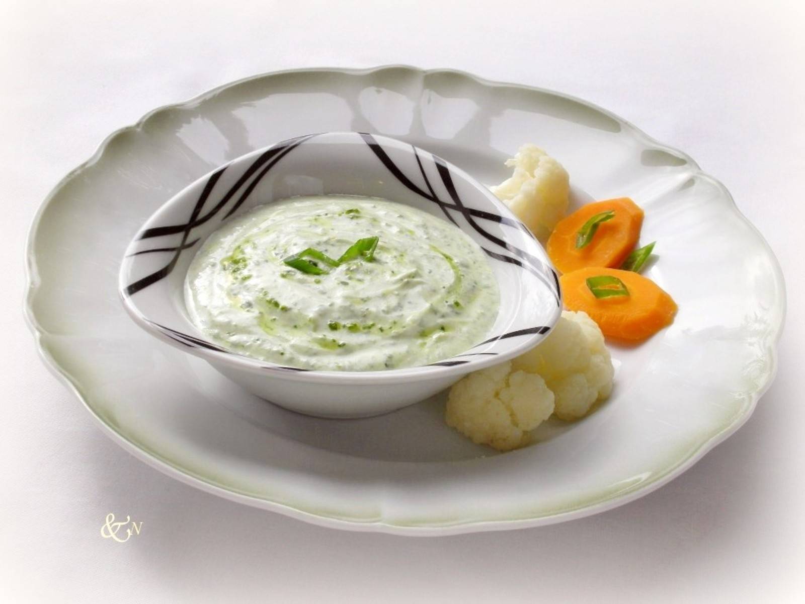 Pesto-Joghurt-Dip