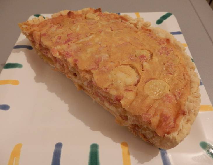 Schinken-Lauch-Quiche