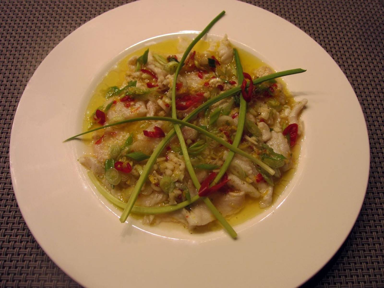 Ceviche von der Seezunge