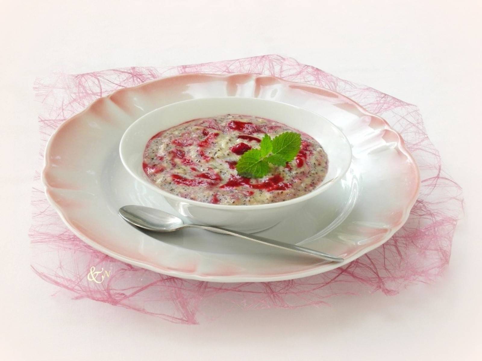 Mohn-Rosinen-Creme Rezept - ichkoche.ch
