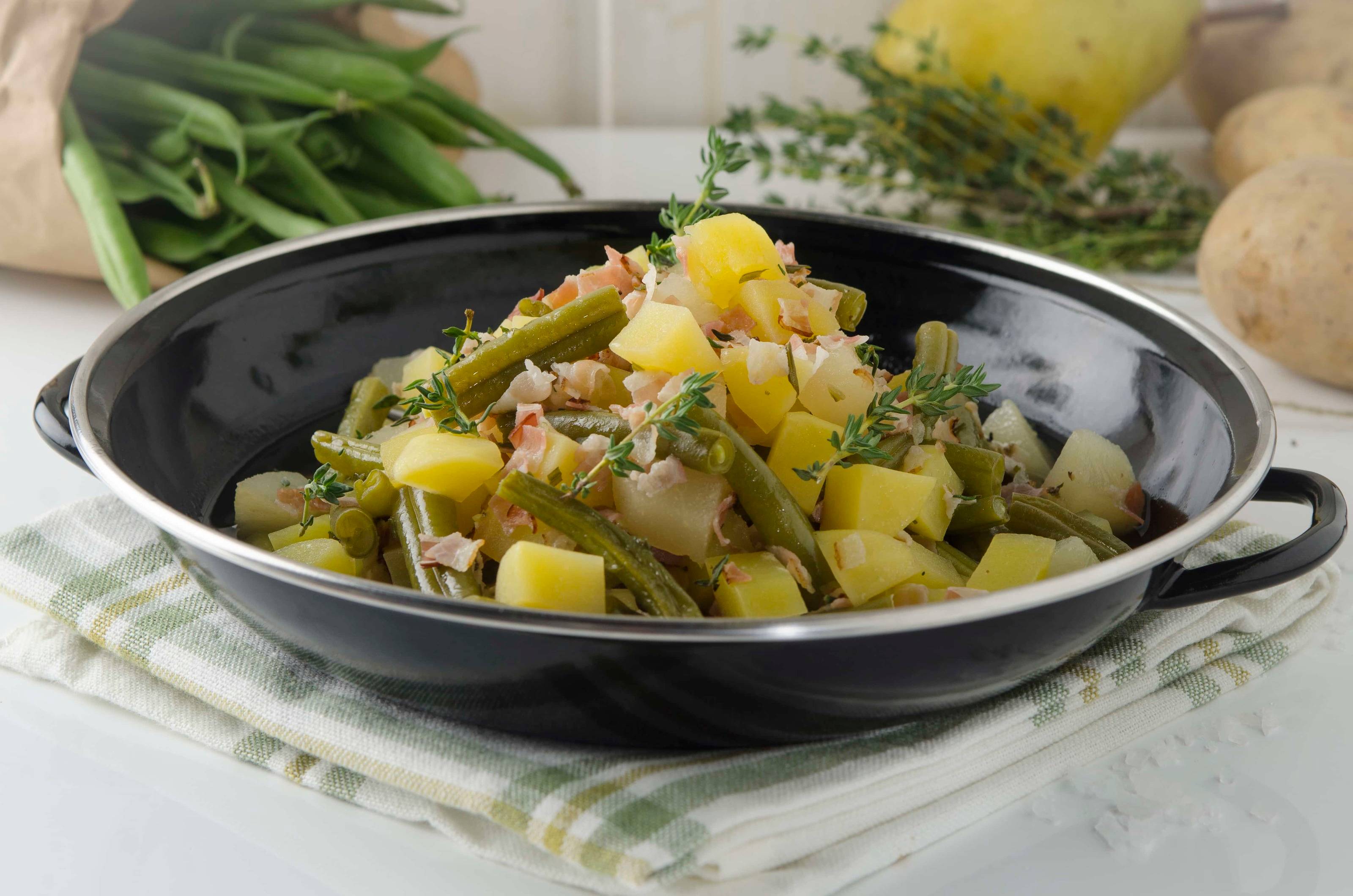 Birnen, Bohnen und Speck