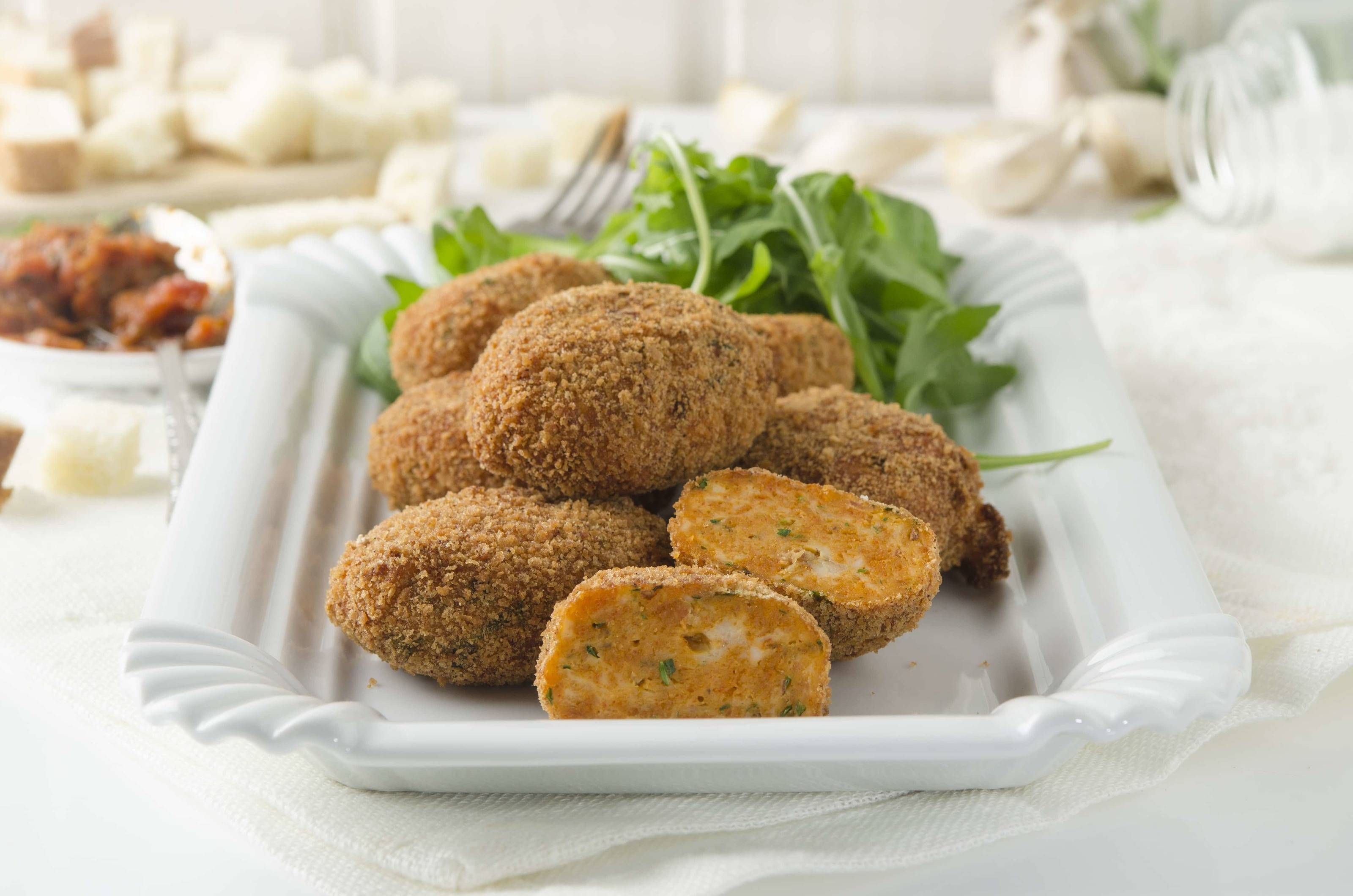 Mediterrane Chicken Nuggets aus der Heißluftfritteuse