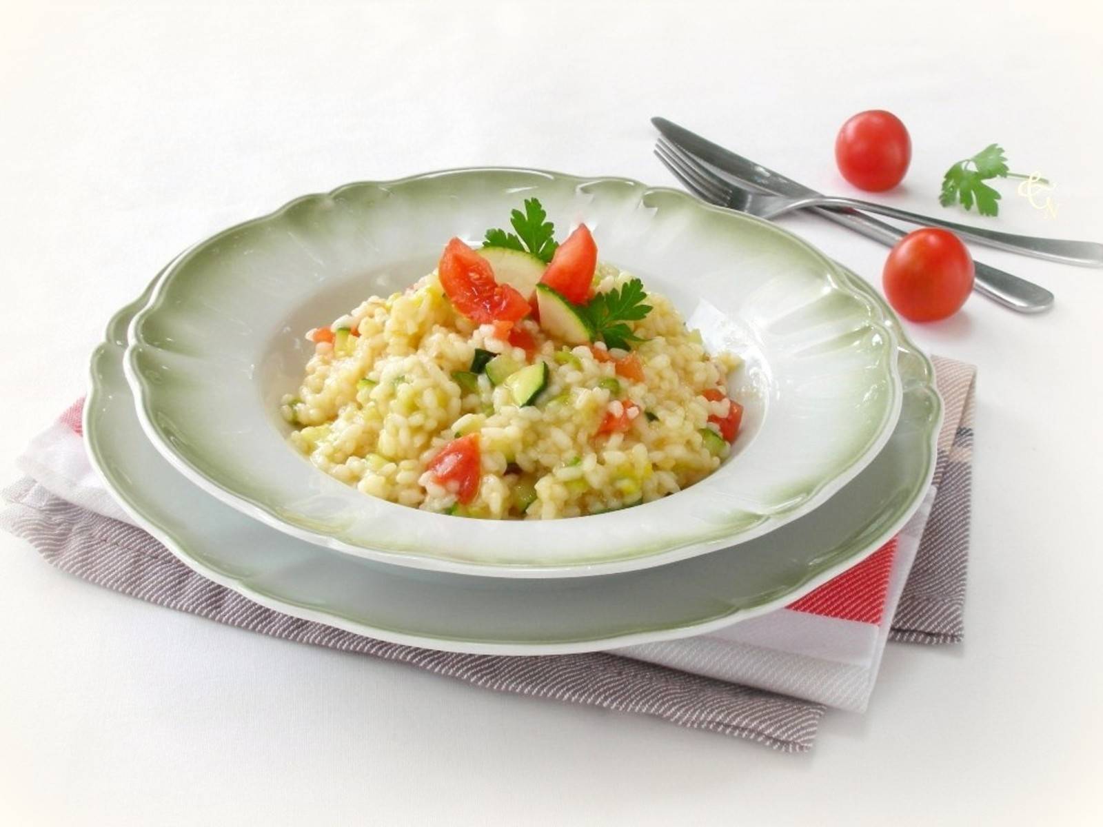 Mediterranes Gemüse-Risotto