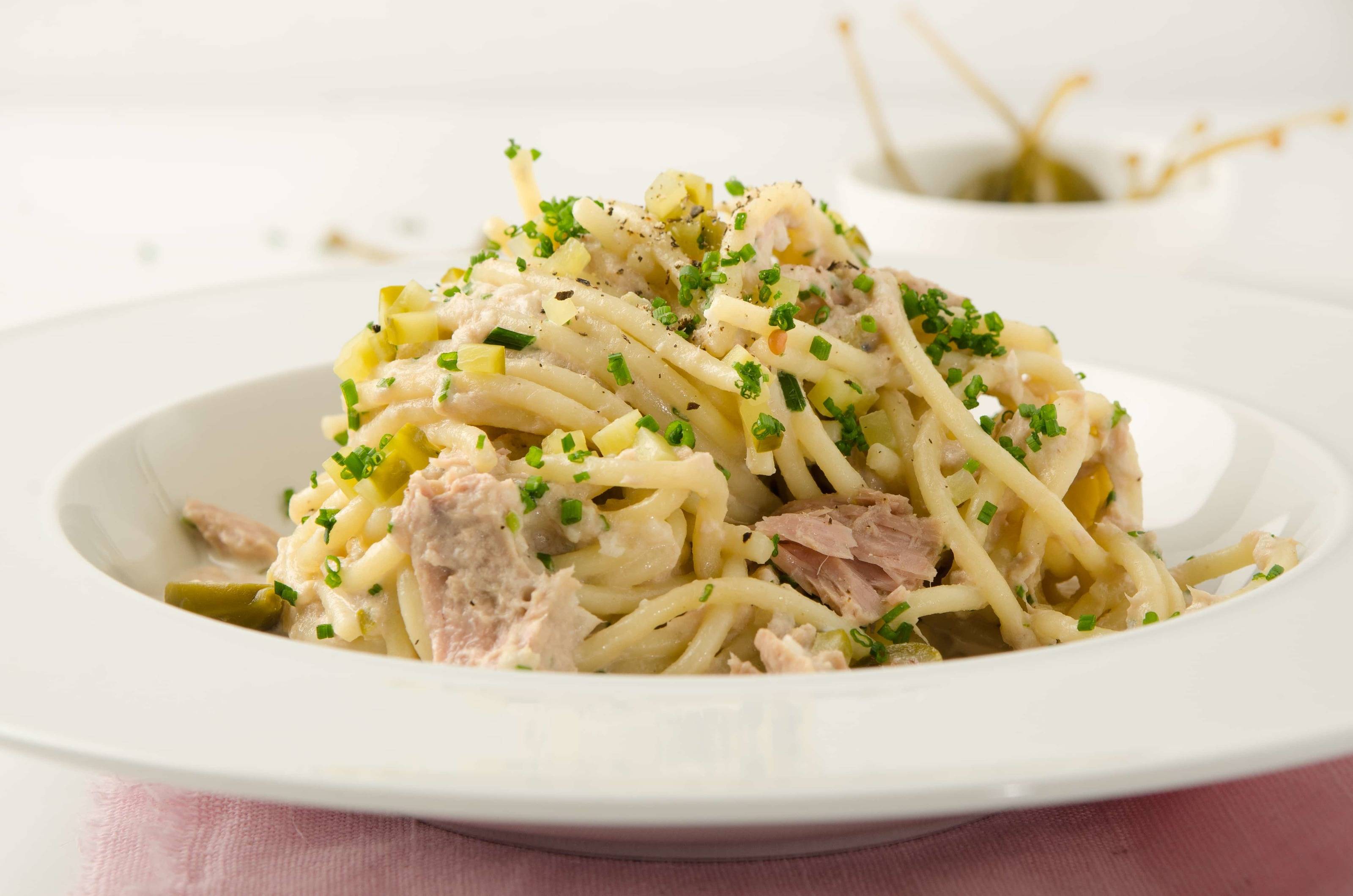 Thunfisch-Spaghetti