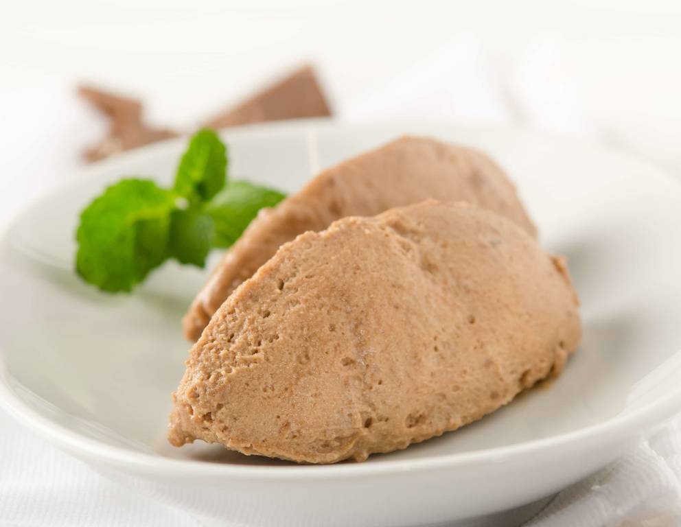 Schokomousse mit Kaffeelikör Schokomousse mit Kaffeelikör