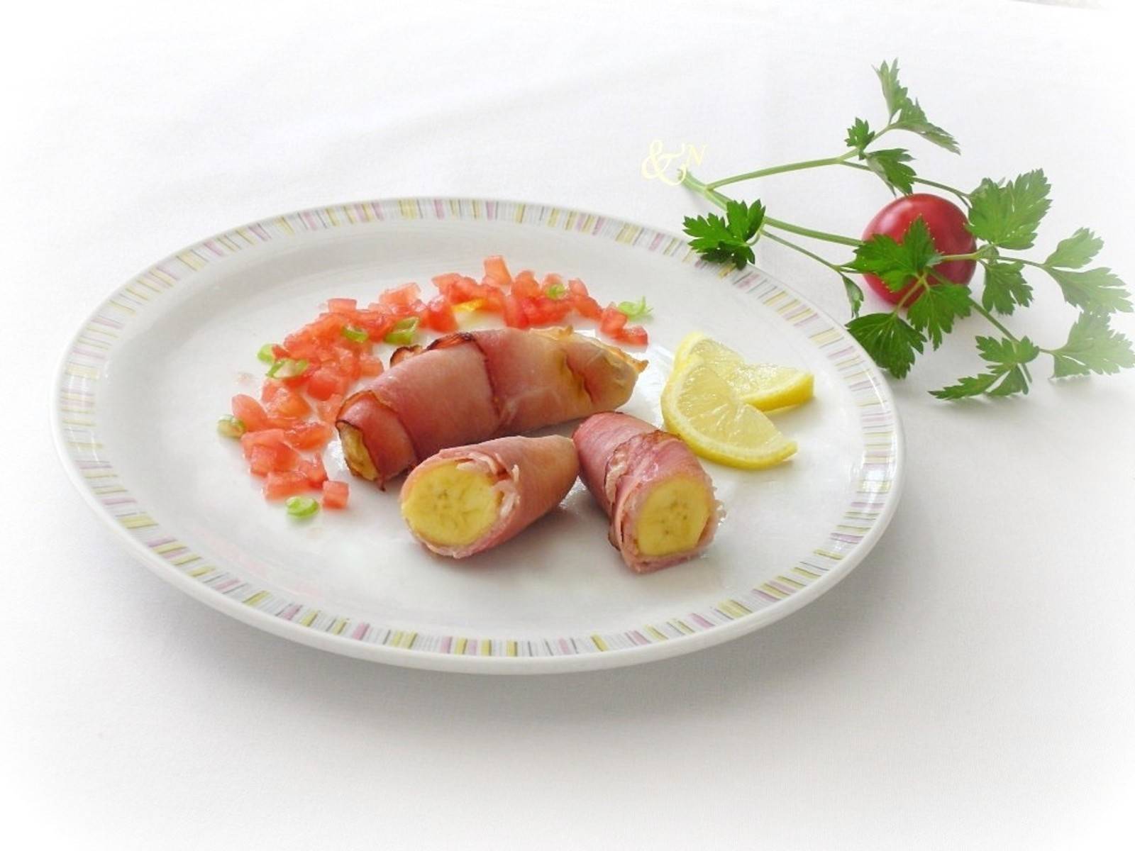 Bananen im Speckmantel Rezept - ichkoche.at