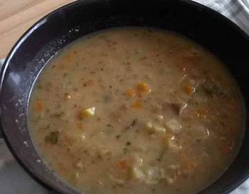Kartoffelsuppe mit Steinpilzen Kartoffelsuppe mit Steinpilzen