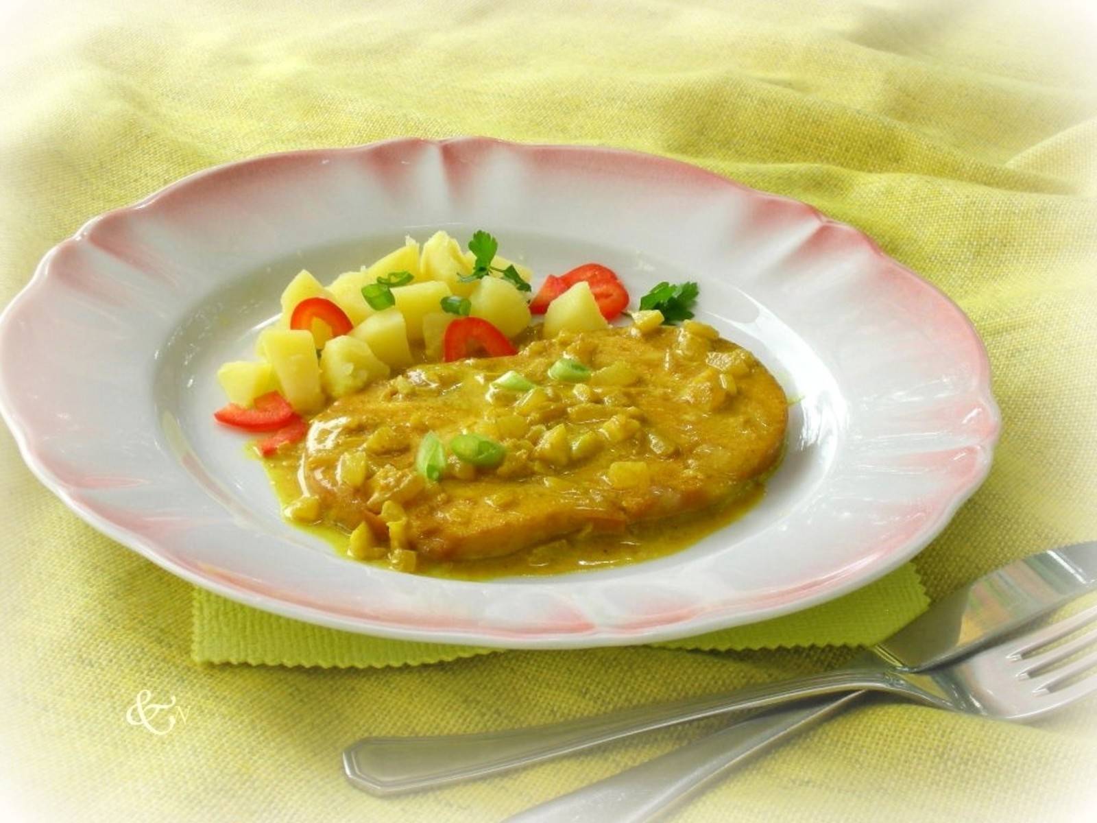 CurrySchnitzel Rezept ichkoche.at