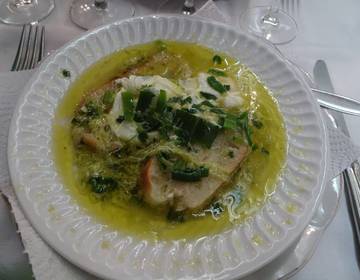 Sopa a alentejana - Suppe nach Alentejo-Art Sopa a alentejana - Suppe nach Alentejo-Art