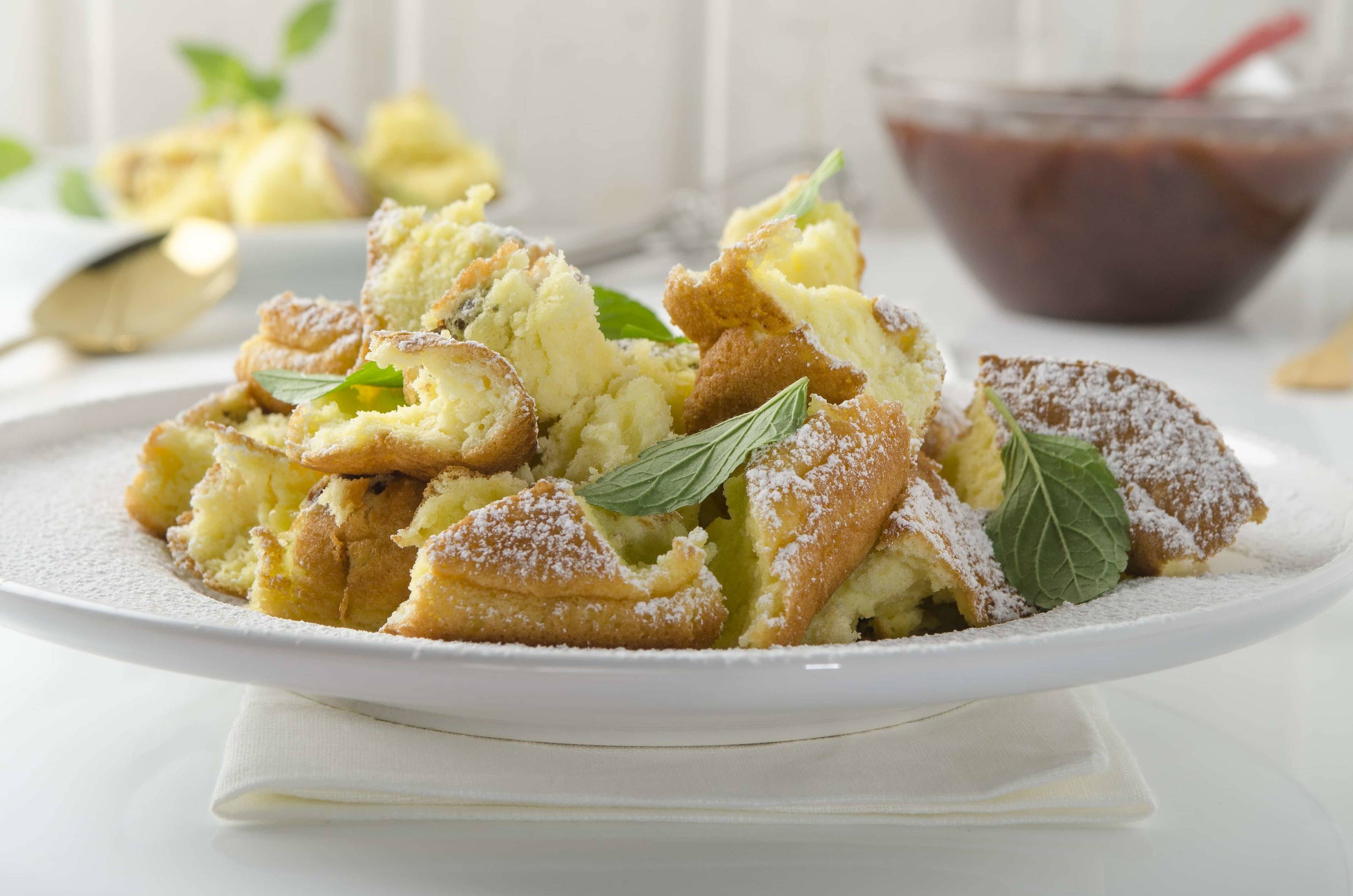 Kaiserschmarren aus der Heißluftfritteuse mit Zwetschken-Zimtröster Rezept