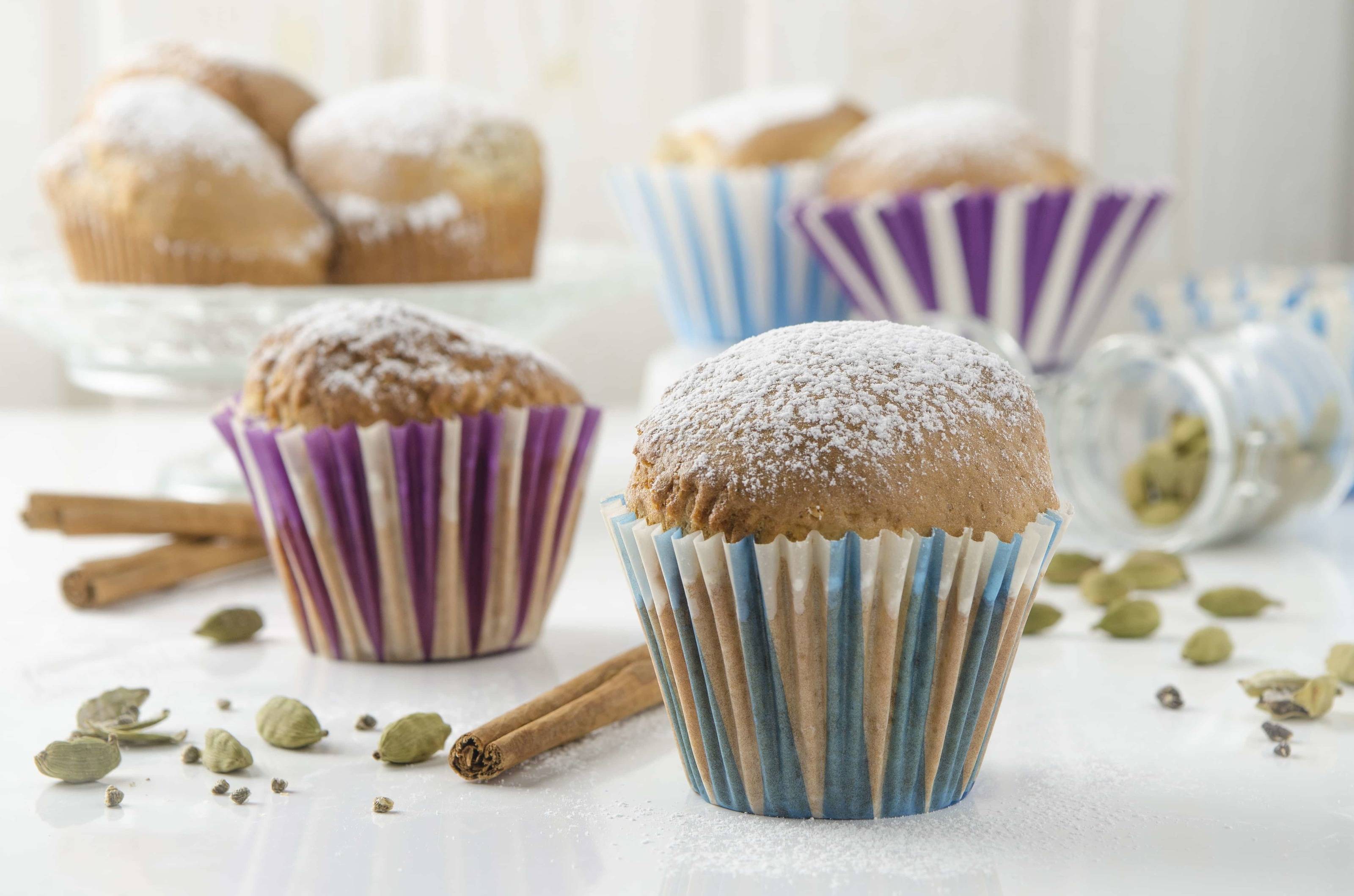 Lebkuchen-Muffins Rezept aus der Heissluftfritteuse