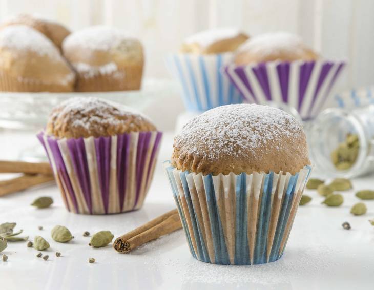 Lebkuchenmuffins aus der Heißluftfritteuse Lebkuchenmuffins aus der Heißluftfritteuse