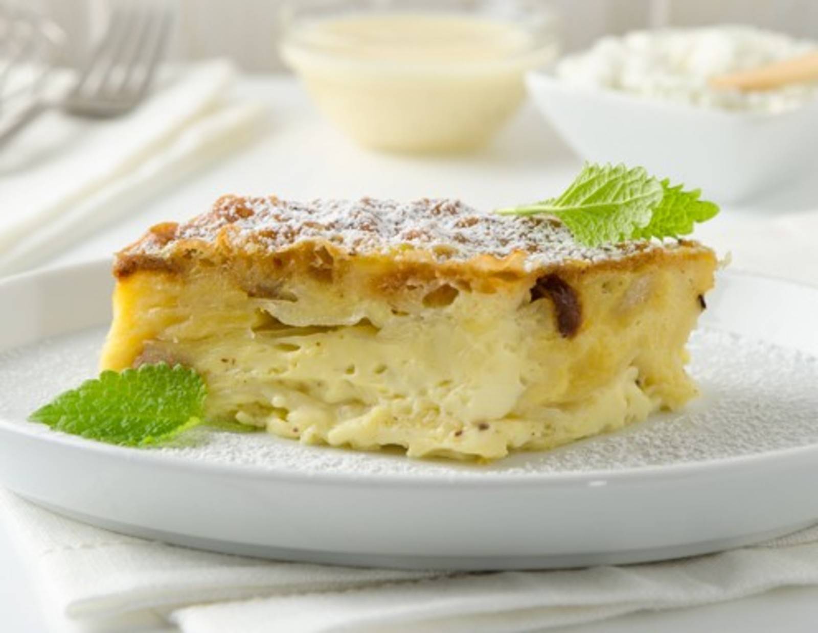 Milchrahmstrudel mit Kanarimilch Rezept aus der Heissluftfritteuse