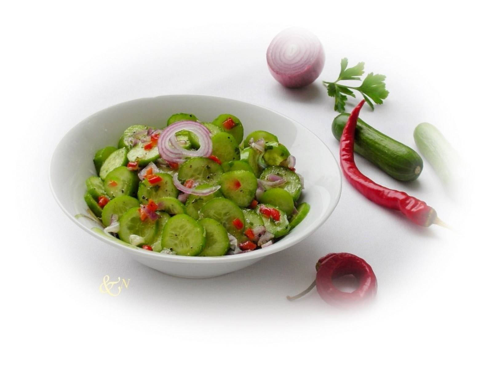 Thailändischer Chili-Gurken-Salat