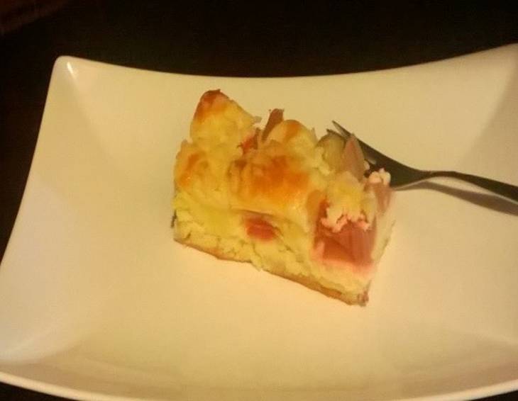 Schneller Rhabarberkuchen Schneller Rhabarberkuchen
