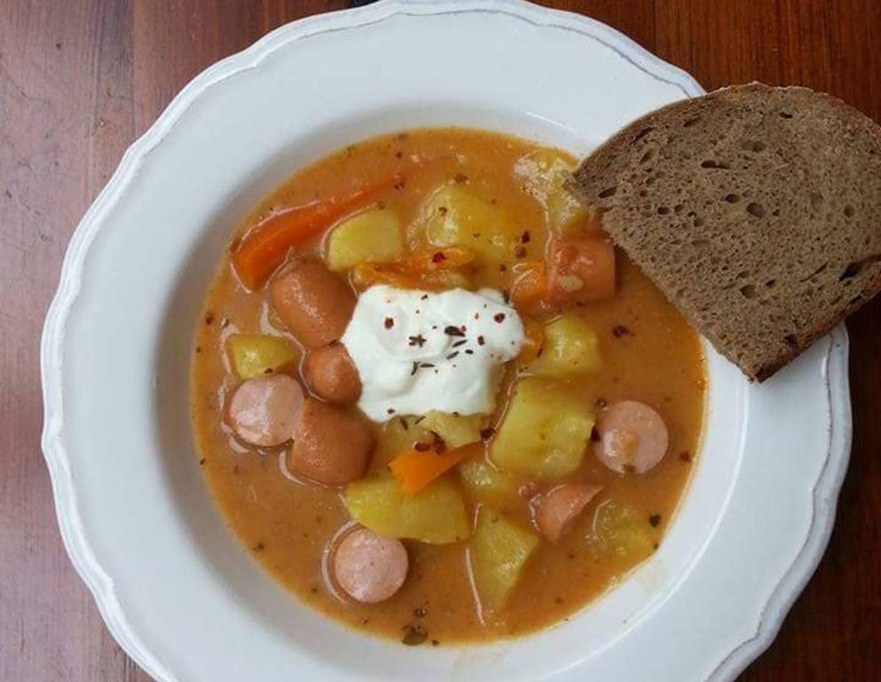 Scharfes Kartoffelgulasch Scharfes Kartoffelgulasch