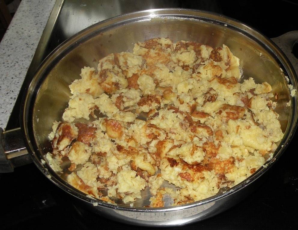 Erdäpfelschmarren aus Püree-Rest Erdäpfelschmarren aus Püree-Rest