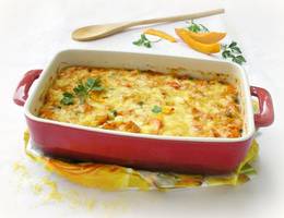 Polenta-Kürbis-Auflauf Polenta-Kürbis-Auflauf