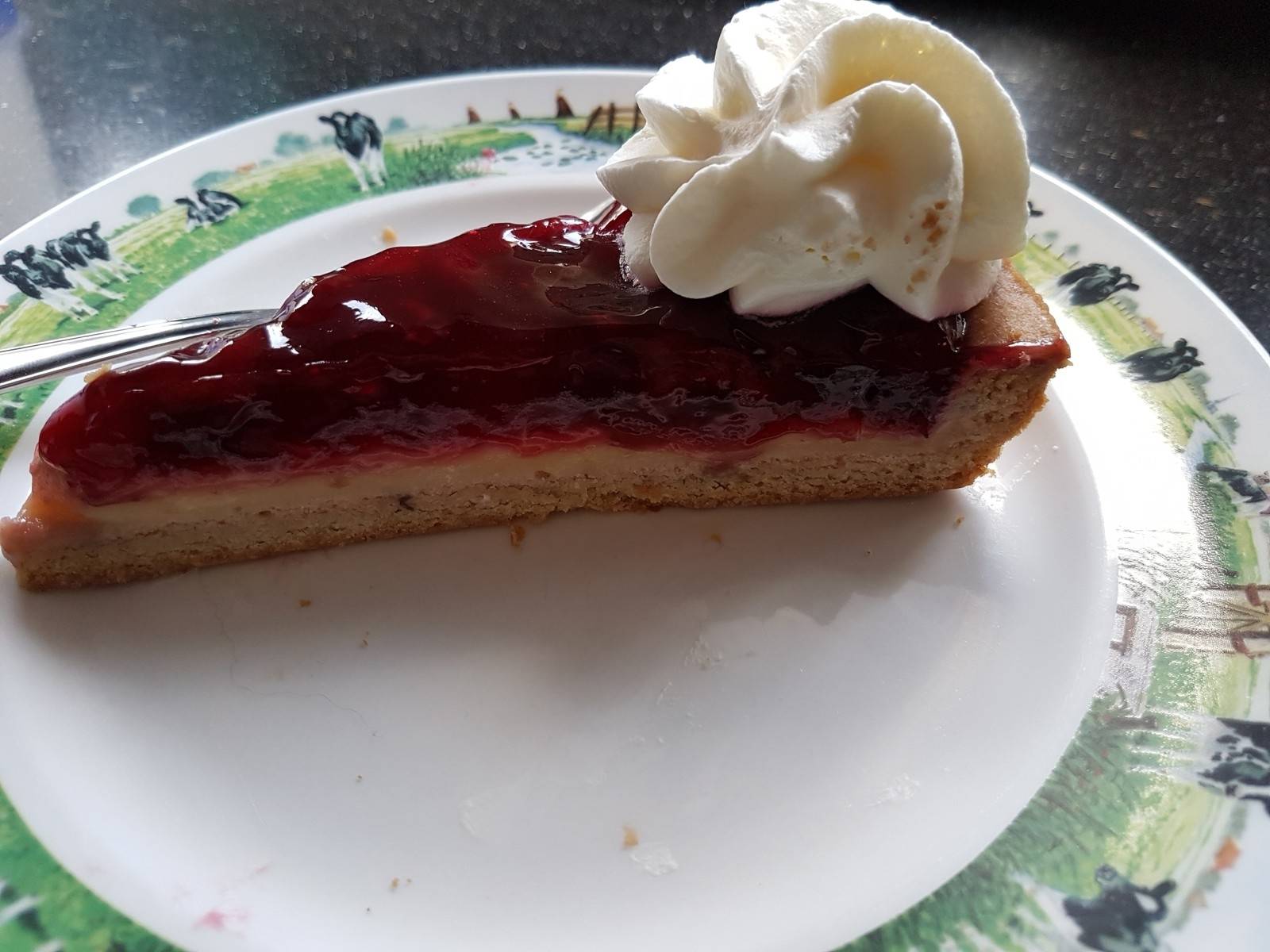 Kirschkuchen mit Guss