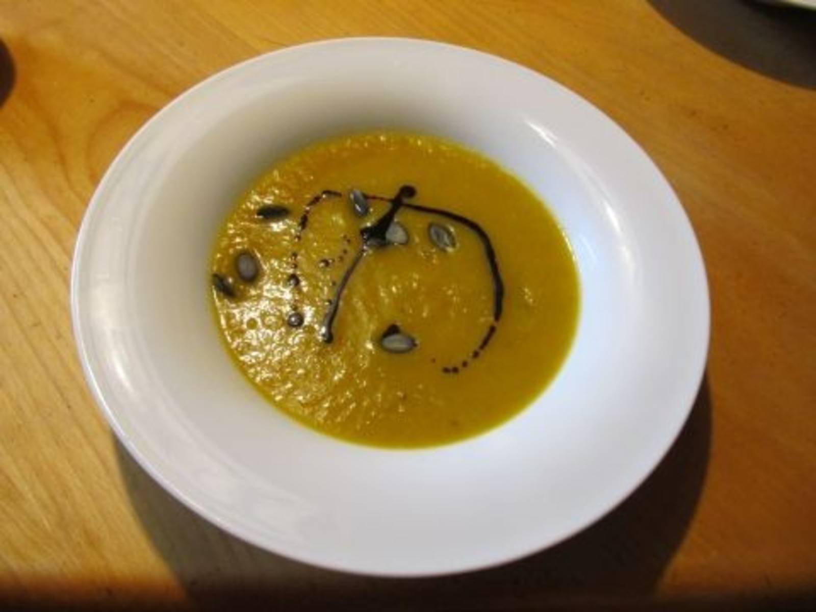 Kürbissuppe mit Curry
