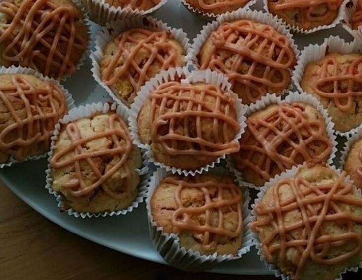 Karamel-Walnuss-Muffins